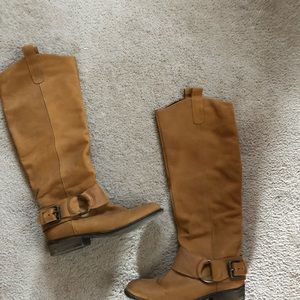Steve Madden bankker boots cognac leather
